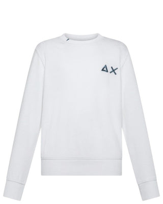 Sun68 Felpa Girocollo F35303 Con Logo