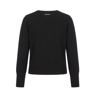 Patrizia Pepe Maglia Girocollo Nera 7K0076/K9G3-K103 Per Bambina
