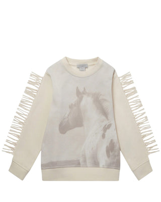 Stella Mccartney Felpa girocollo con stampa TV4A70-Z0453