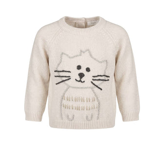 The Owl Sweater with applications A19MA284EM220