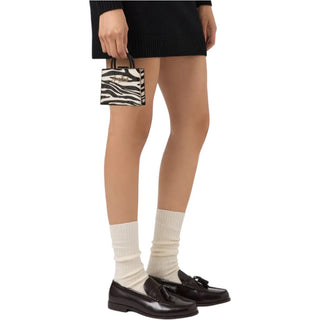 Mc2 Saint Barth Borsa Micro in pelle e cavallino zebrato SHBM0003-00711I