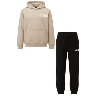New Balance Tuta In Cotone Con Stampa LAKB0656TWF068 Per Bambini