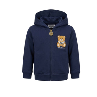 Moschino Tuta In Felpa Con Stampa Per Neonati MUK03N