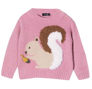 Il Gufo Maglia con applicazioni A21MA366EM220