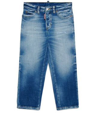 Dsquared2 Jeans Straight Fit DQ2241 D0ABW In Denim