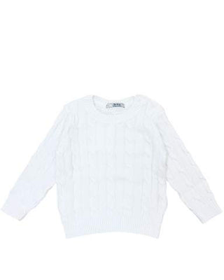 Dottor Kids Maglia Girocollo A Trecce DK524 In Cotone