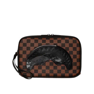 Sprayground Pochette CLEAR GUMMI SHARK TOILETRY BRICK 910B6516NSZ