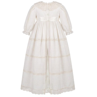 Ponto Por Ponto Veste Battesimale con pizzo valancienne 1/6573