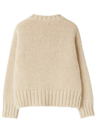 Il Gufo Maglia girocollo da bambina A24MA474EM438