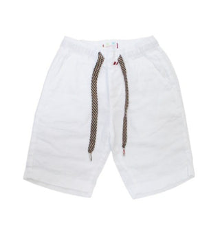 Baronio Leinen-Bermudashorts für Kinder S2200-DANDYSH