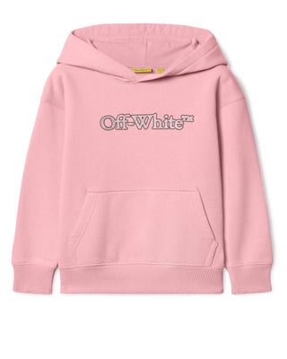 Off-White Felpa con logo sul davanti OGBB002F24FLE0033083