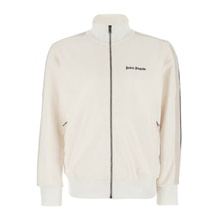 Palm Angels Felpa Track PMBD058C99FAB0020410 Con Zip e Logo