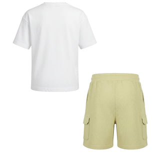 Cesare Paciotti Completo Con T-shirt E Bermuda Per Bambino COMP6109BJ-V2