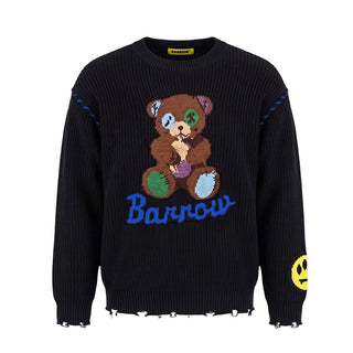 Barrow Maglia Nera In Misto Lana F6BKJUJP040-110 Per Bambini