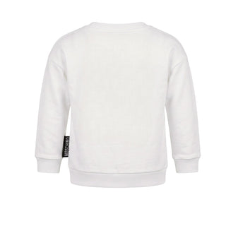 Moschino Felpa Girocollo In Cotone Con Teddy MTF03Q Per Neonati