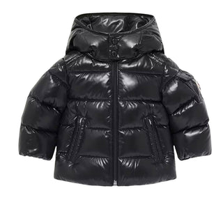 Moncler Piumino Nero Trapuntato Maya L29511A00018-999 Per Neonato