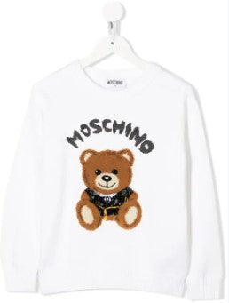 Moschino Maglia con simbolo HMW00T