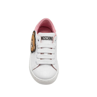 Moschino Sneakers con  teddy e scritta logo laterale 840980