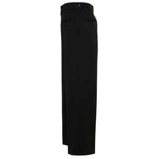 MM6 Maison Margiela Pantaloni Neri Classici M61111-MM03D-M6900 Per Bambina