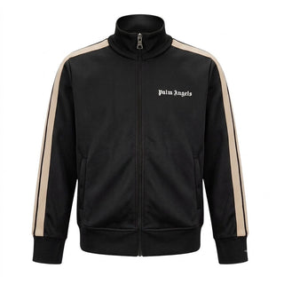 Palm Angels Felpa Nera Track F6PAJBJK028/110 Per Bambini