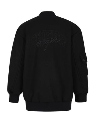 Msgm Giubbino bomber in panno F4MSJGBO102