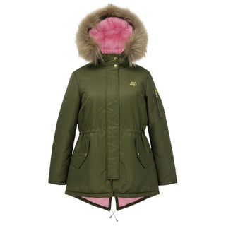 Fay Parka Con Cappuccio NBS1535810U e Logo In Poliammide