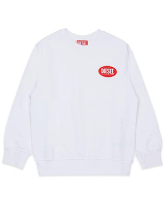 Diesel Felpa girocollo con Diesel Oval label J02482-KYAQK