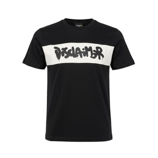 Disclaimer T-shirt in jersey a maniche corte con logo 25IDK58689
