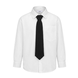 MSGM Camicia Bianca Con Cravatta F6MSJGSI214/001 Per Bambina