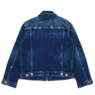 Dsquared2 Giubbino in denim blu con zip DQ3239-D0AFS-DQ01