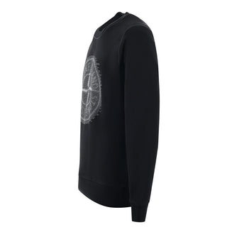 Stone Island Felpa Girocollo 811566388 In Cotone Con Logo