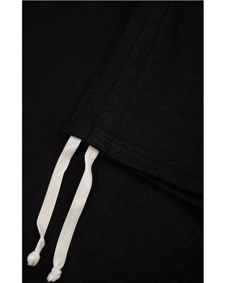 Gaelle Maglia nera con cappuccio da bambina 2741W00330