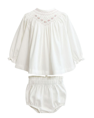 Tartaleta Vestina Cerimonia CON PUNTO A SMOCK B7014