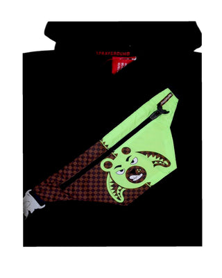 Sprayground Felpa Crossbody Money Bear Cut SPY1247E In Cotone