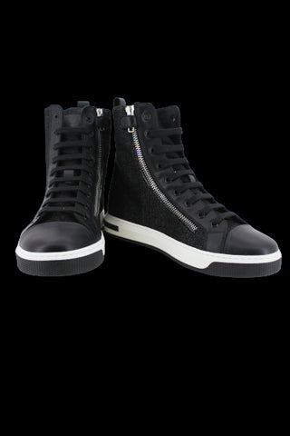 Balmain Sneakers  6o0696 con lacci e zip
