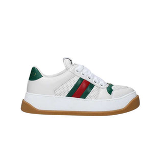 Gucci Sneakers Nastro Web Imbottito 771880/aacos In Pelle