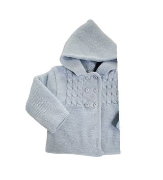 Ponto Por Ponto Cappotto con cappuccio 760 CON BOTTONI