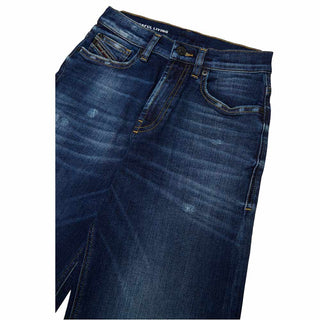 Diesel Jeans Wide Leg In Denim Blu J02322-KXBUL-K01 Per Bambina