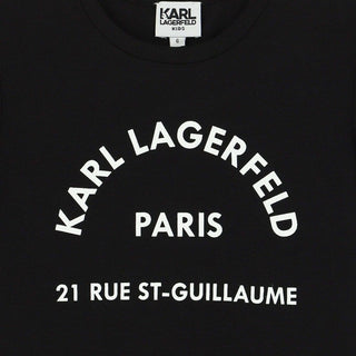 Karl Lagerfeld T-Shirt mit Rundhalsausschnitt Z15259