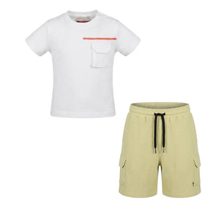 Cesare Paciotti Completo Con T-Shirt E Bermuda Per Neonato COMP6109B-V2