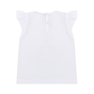 Il Gufo T-shirt girocollo con stampa frontale P24TS461MF001J