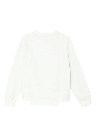 Elisabetta Franchi Felpa girocollo con logo frontale EFFE145