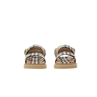 Burberry Sandali Con Check 8081868 E Strappo