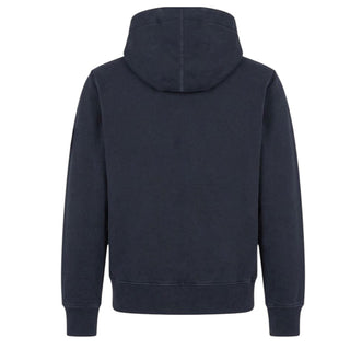 Stone Island Felpa Blu Con Zip E Cappuccio L2S156100009/V002A Per Uomo