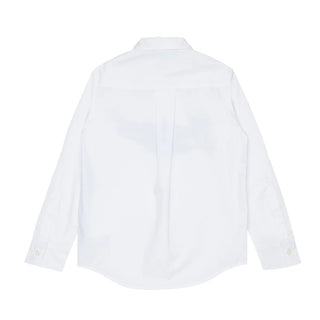 Dsquared2 Camicia Bianca In Popeline Con Logo DQ3225-D007D-DQ100