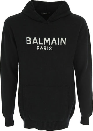 Balmain Maglia con cappuccio 6R9O30