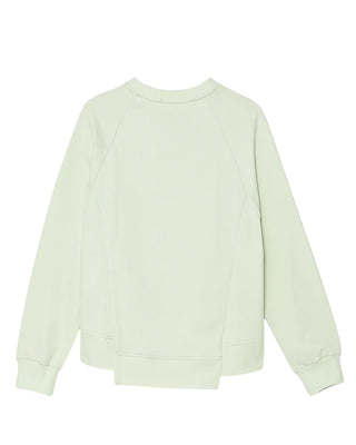 Elisabetta Franchi Felpa girocollo con logo frontale EFFE145