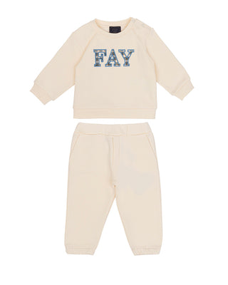 Fay Completo avorio due pezzi da neonato FV3510-Z0763