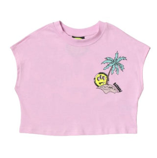 Barrow T-Shirt Crop 033050 With Print For Girls