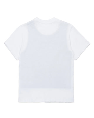 Maison Margiela T-Shirt Re-Cut M60773-MM04I Con Dettaglio A Taglio Vivo